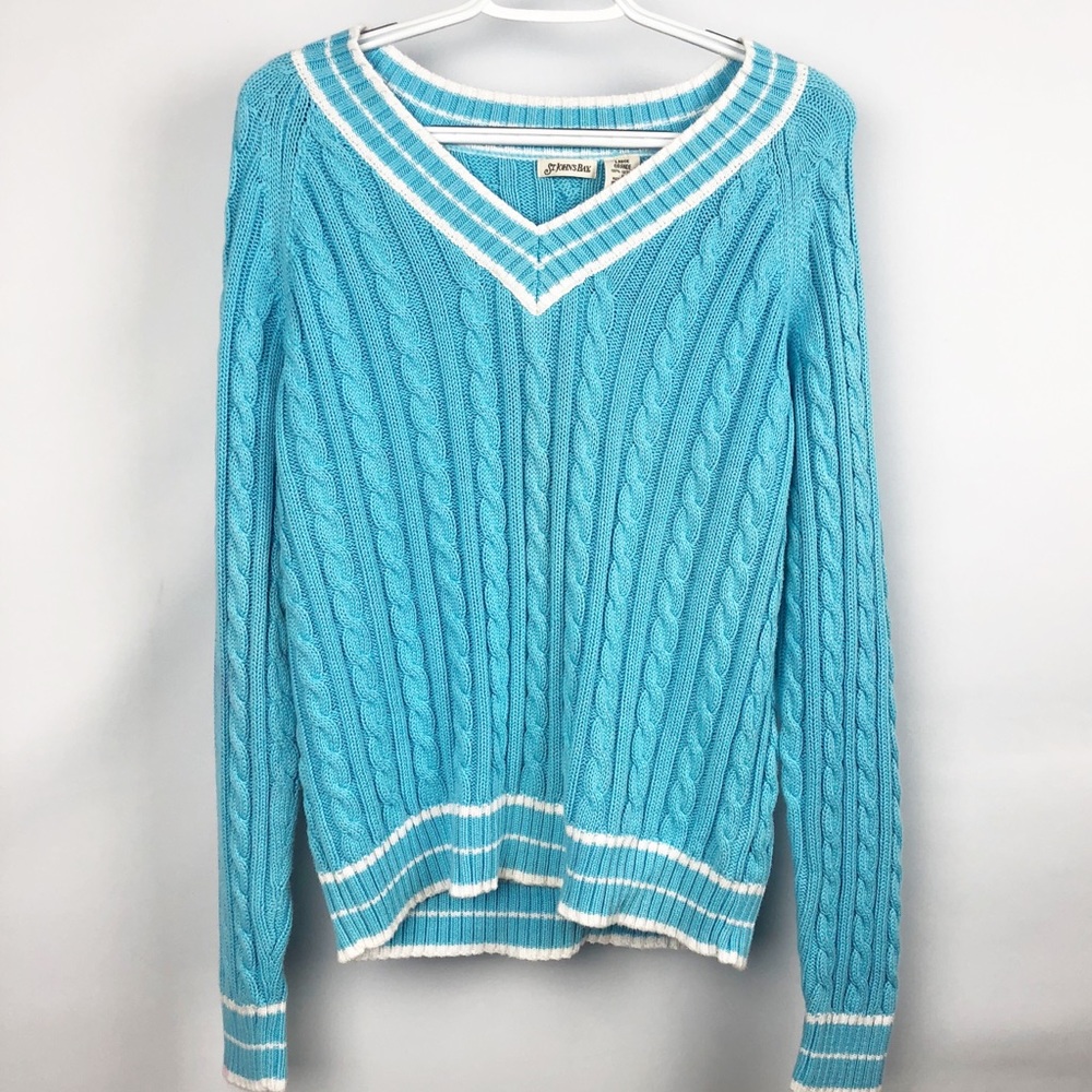 St. John Bay | Cable Knit Sweater